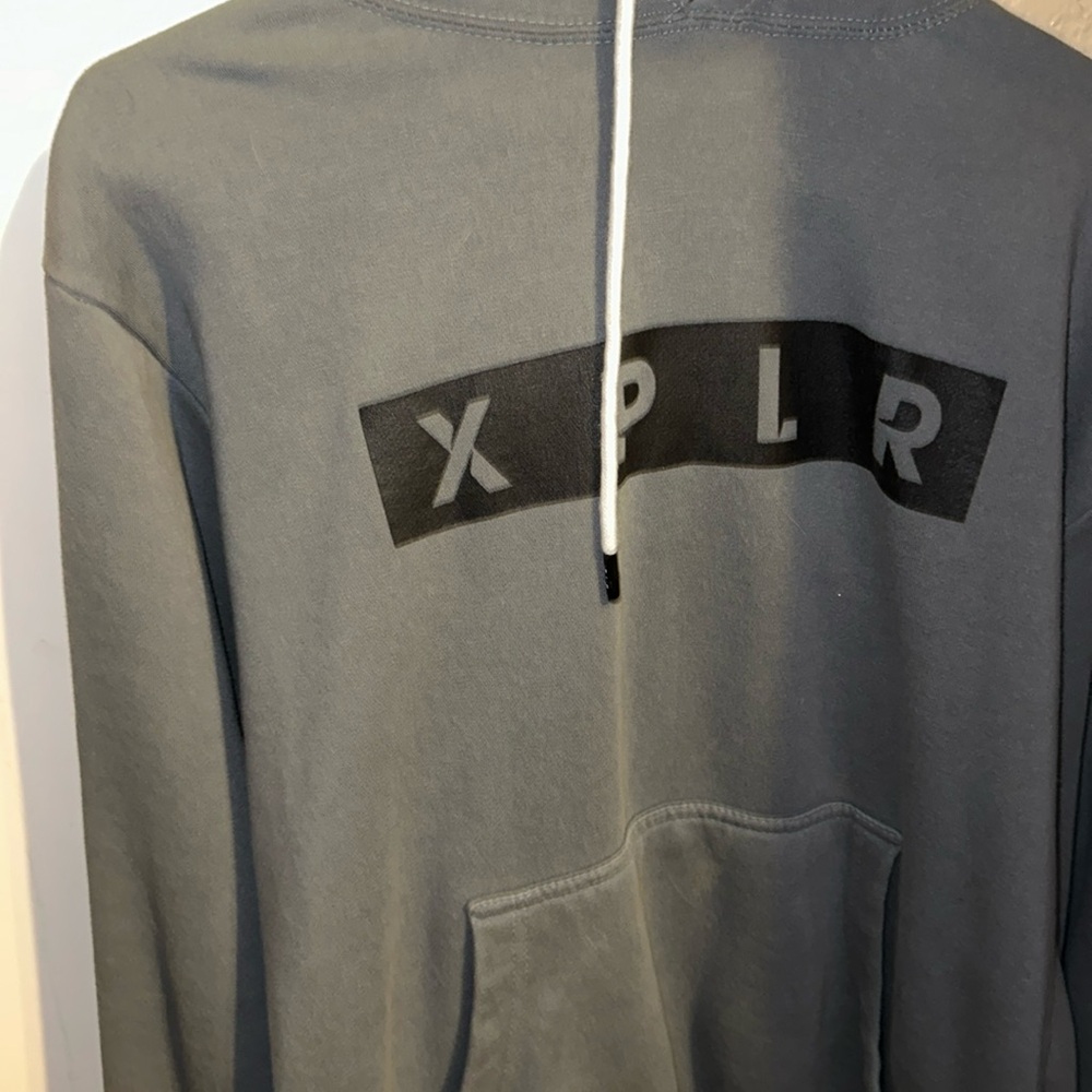 Sam and Colby | XPLR hoodie. It is a size Medium.